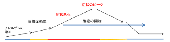 医師とよく相談して花粉症の治療を考えている方